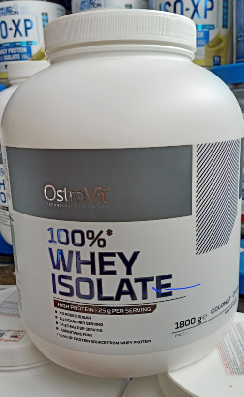 پروتئین وی ایزوله OstroVit ۱۸۰۰ گرم