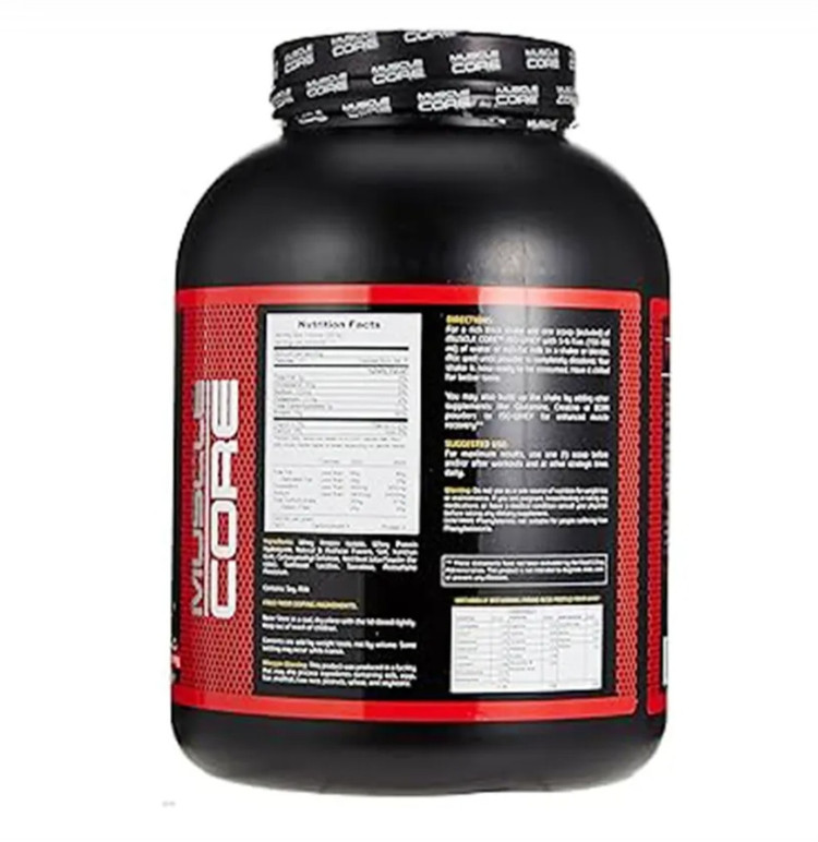 پروتئین وی ایزوله Muscle Core Nutrition ۲۴۰۲ گرم طعم شکلات. به شرط آزمایشگاه. صدرصد اورجینال