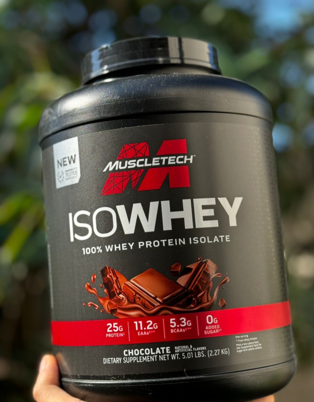 IsoWhey پروتئین ایزوله وی MuscleTech طعم شکلاتی.اورجینال به شرط آزمایشگاه