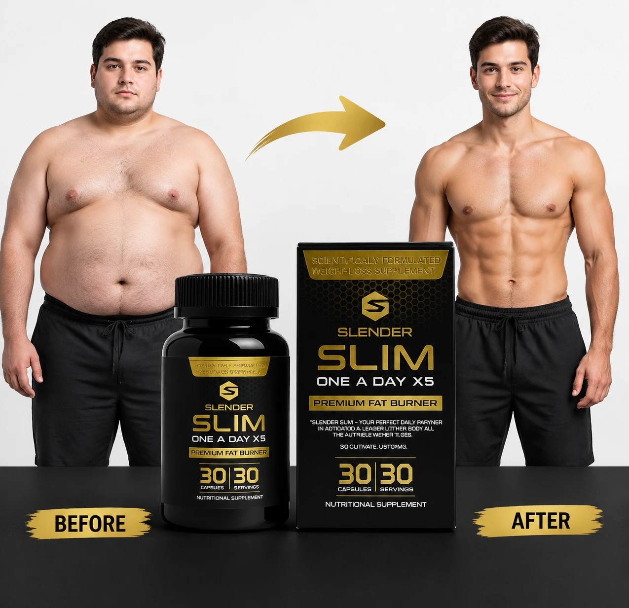 SLENDER SLIM One A Day X5 چربی‌سوز ۳۰ عددی